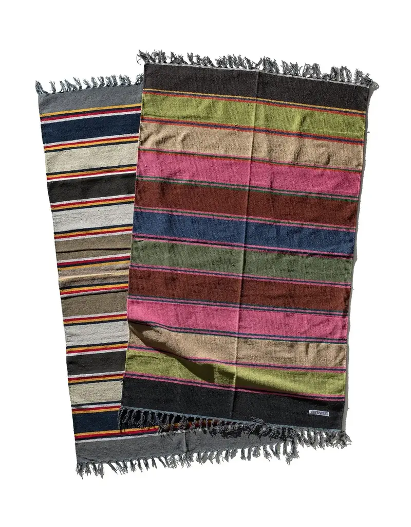 Cotton Beach Rug in Assorted Colors — 3'11" × 6'3" (Wide)