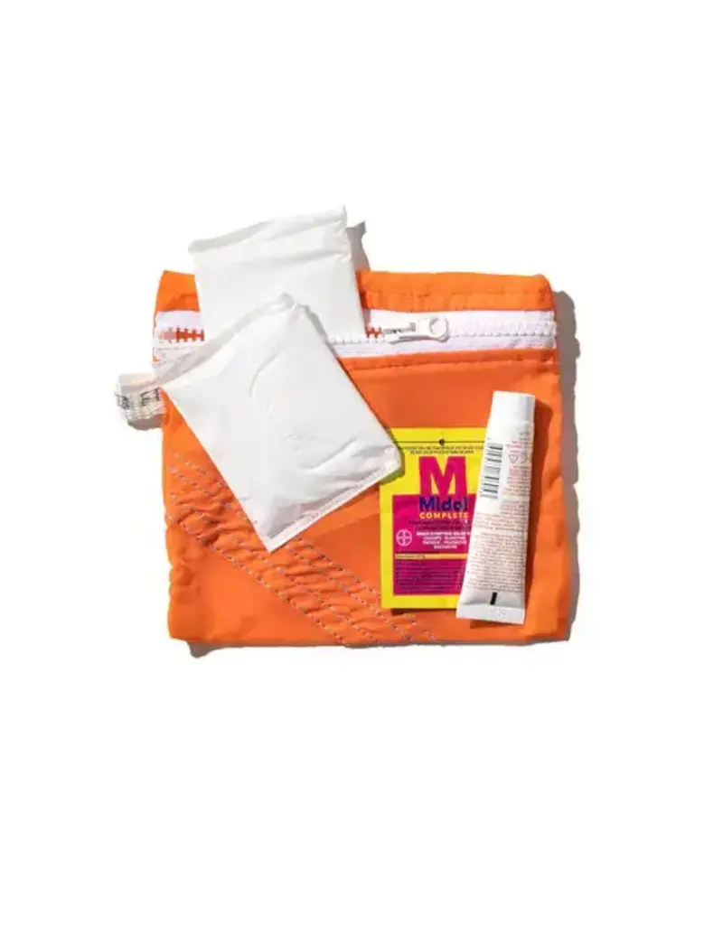 Vintage Parachute Light Pouch - Medium - Orange