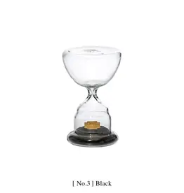 Trophy-Style 10-minute Hour Glass - Assorted Black Sand 3