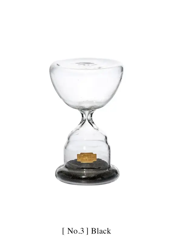 Trophy-Style 10-minute Hour Glass - Assorted Black Sand 3