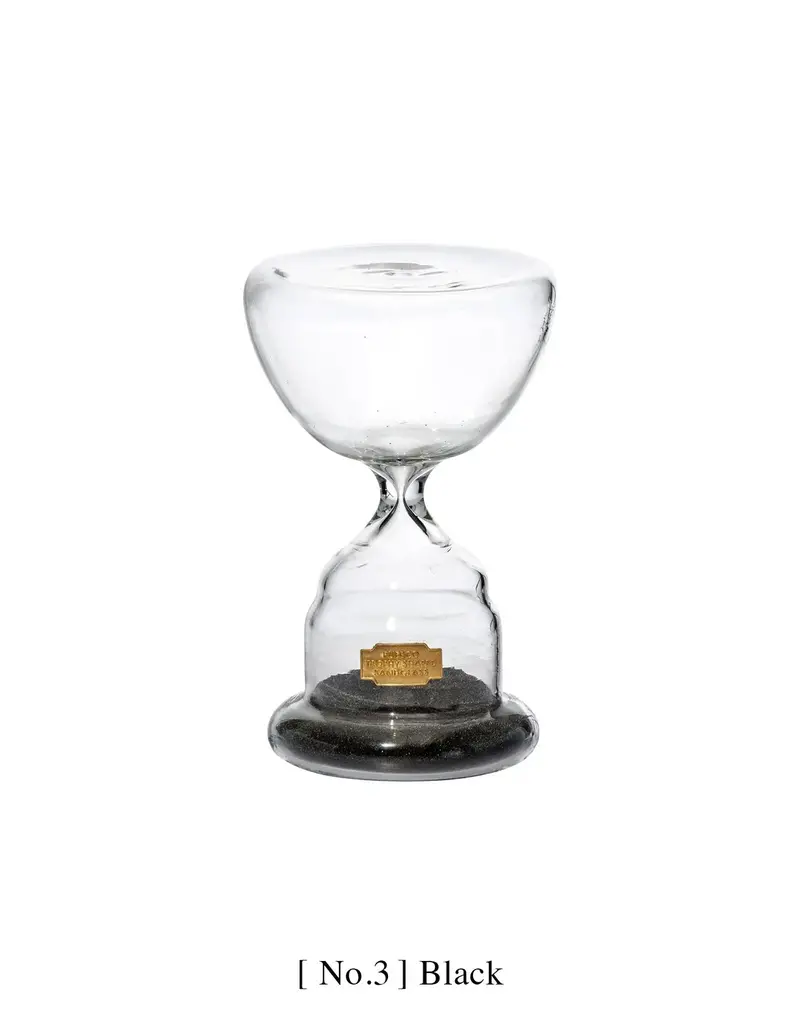 Trophy-Style 10-minute Hour Glass - Assorted Black Sand 3