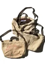 Jute Grain Shoulder Bag - Assorted Textures and Colors