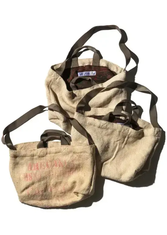 Jute Grain Shoulder Bag - Assorted Textures and Colors