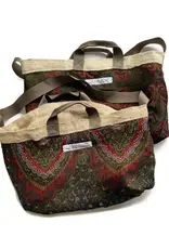 Jute Grain Shoulder Bag - Assorted Textures and Colors