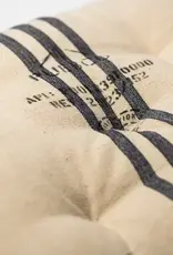 French Navy Seat Cushion - Square 18.8 x 18.8