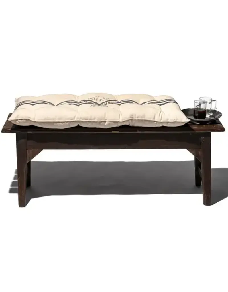 French Navy Seat Cushion - Rectangle 37.5 x 18.8