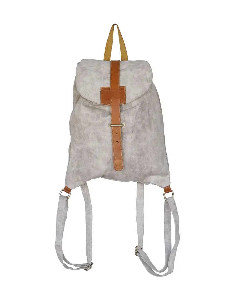 Upcycled Tent Tarp Study Bag