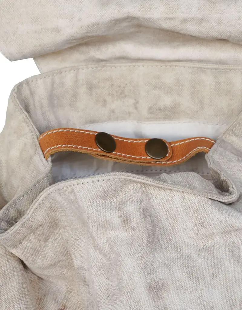 Upcycled Tent Tarp Study Bag