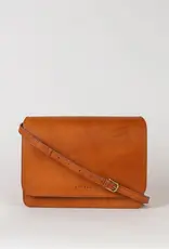 Midway Full-Size Bag / Cognac Classic Leather / Checkered & Leather Strap