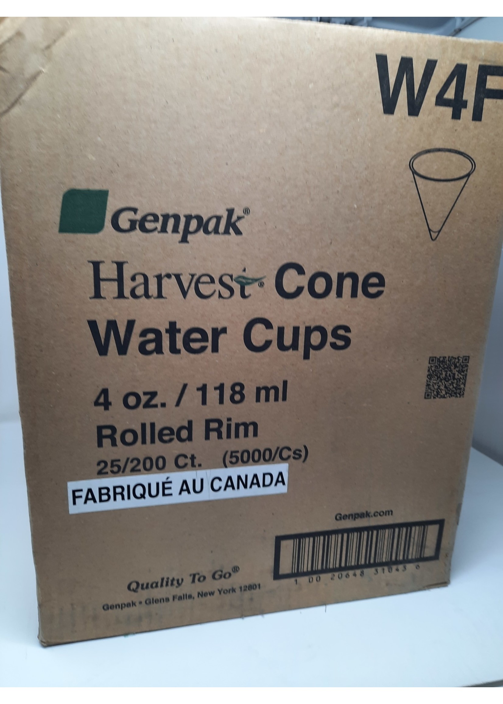 Verres à eau, 4 oz, paquet de 5000