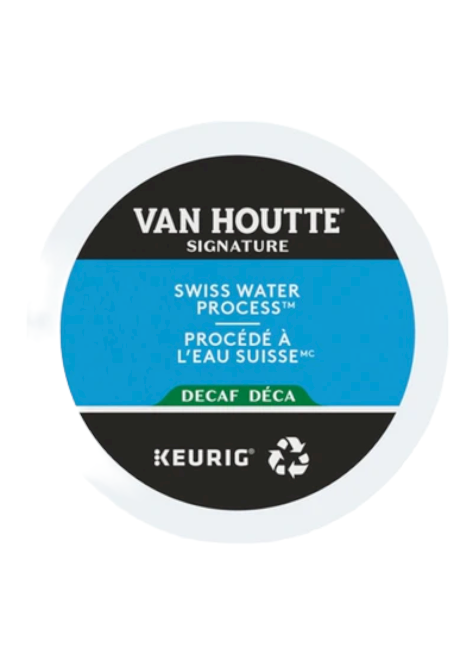 Van Houtte Café K-Cup Van Houtte, Procédé à l'eau suisse, boîte de 24