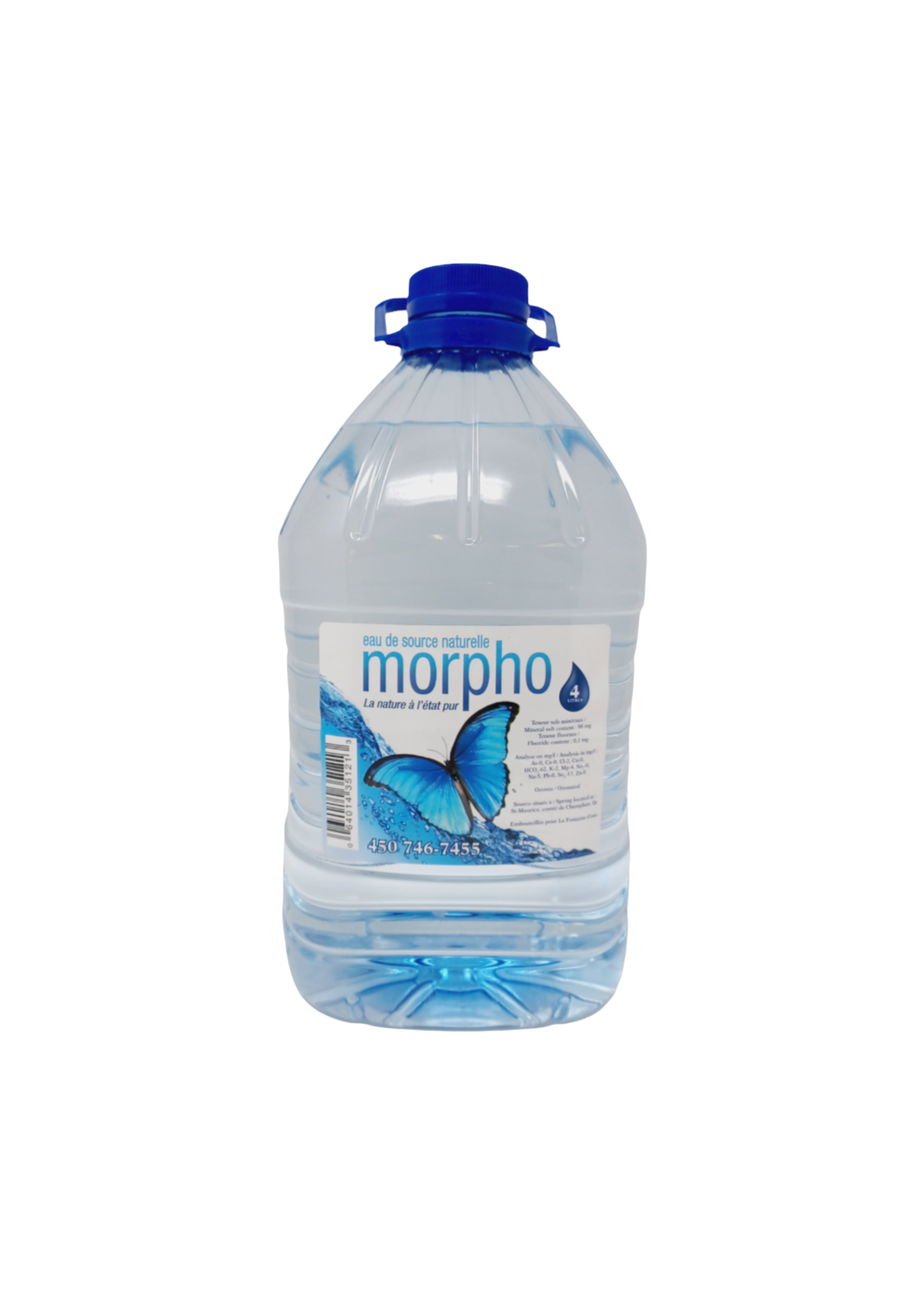 Morpho Eau de source Morpho 4 L en magasin