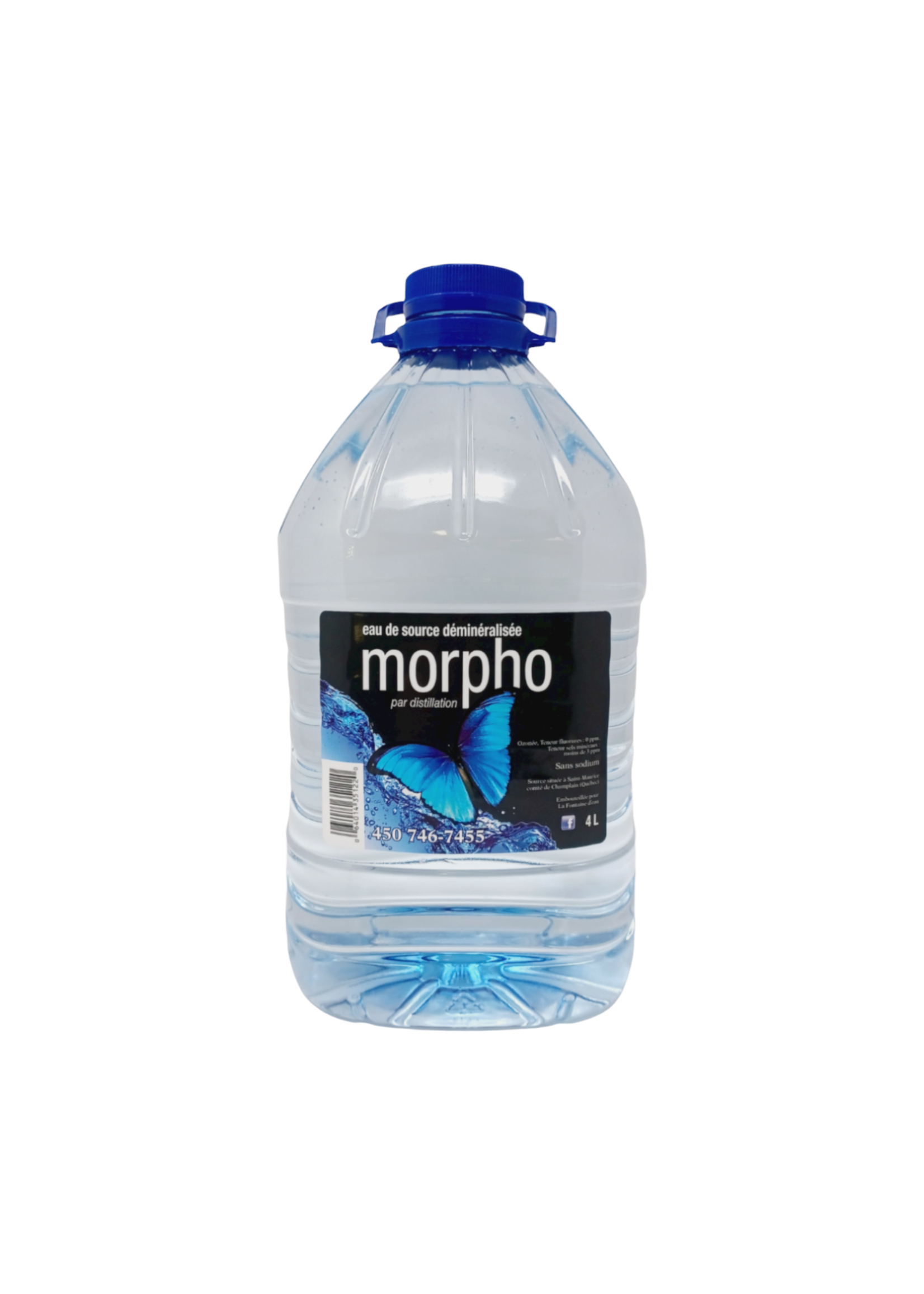 Morpho Eau déminéralisée Morpho 4 L en magassin