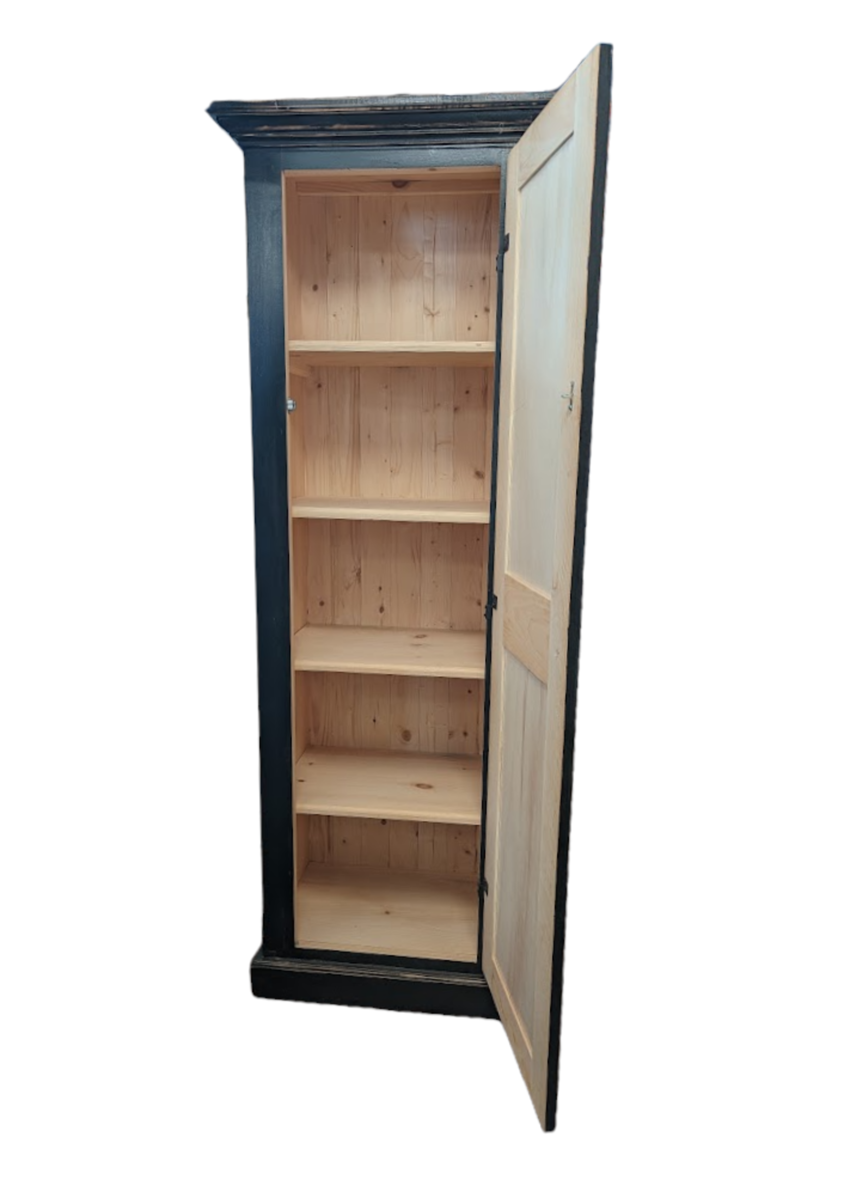 Armoire 26l x 72h x 18p noir