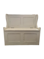 Banc 36l x 33h x 16p  blanc