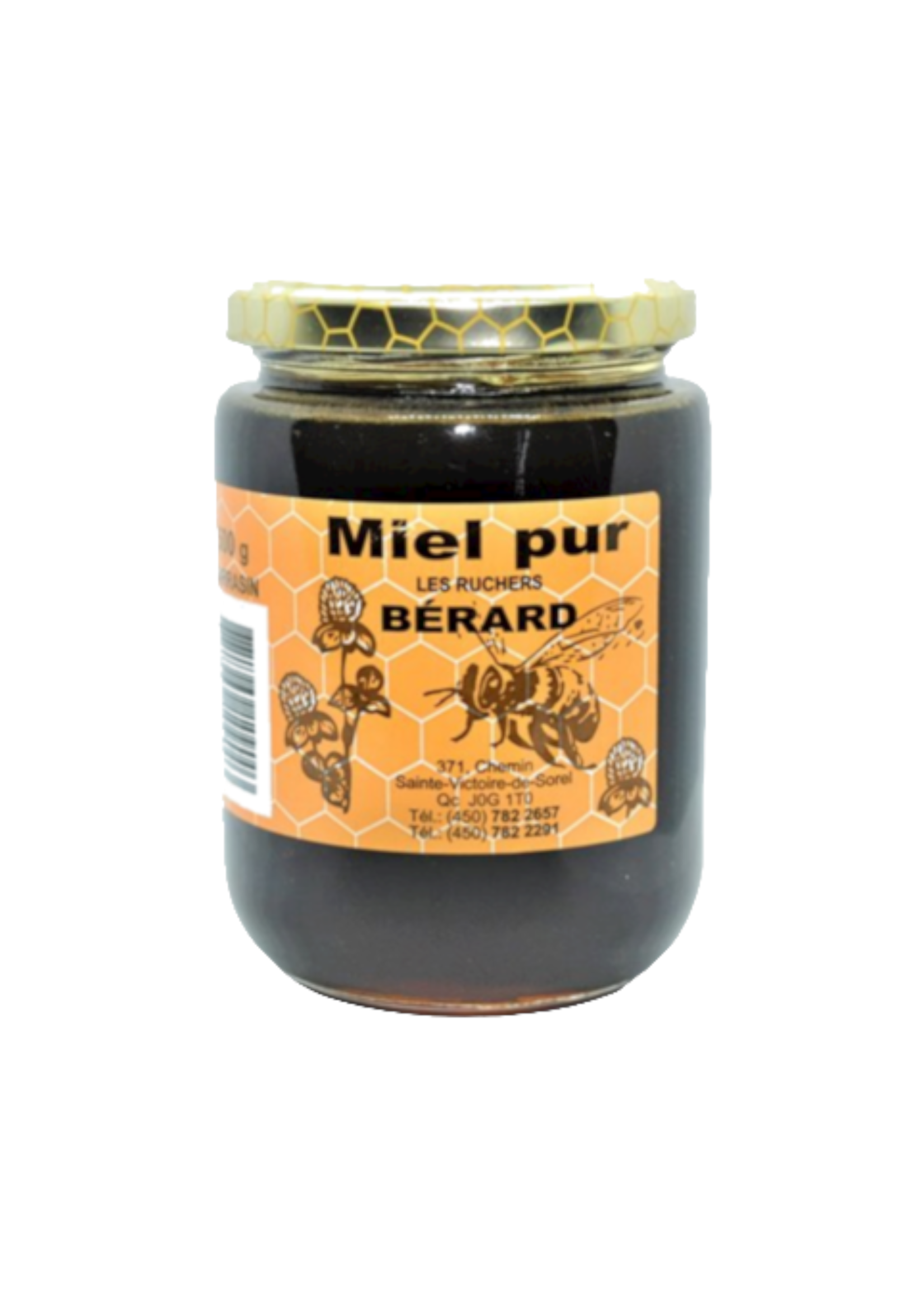 Miel pur Les Ruchers Bérard - Sarrasin 500 g