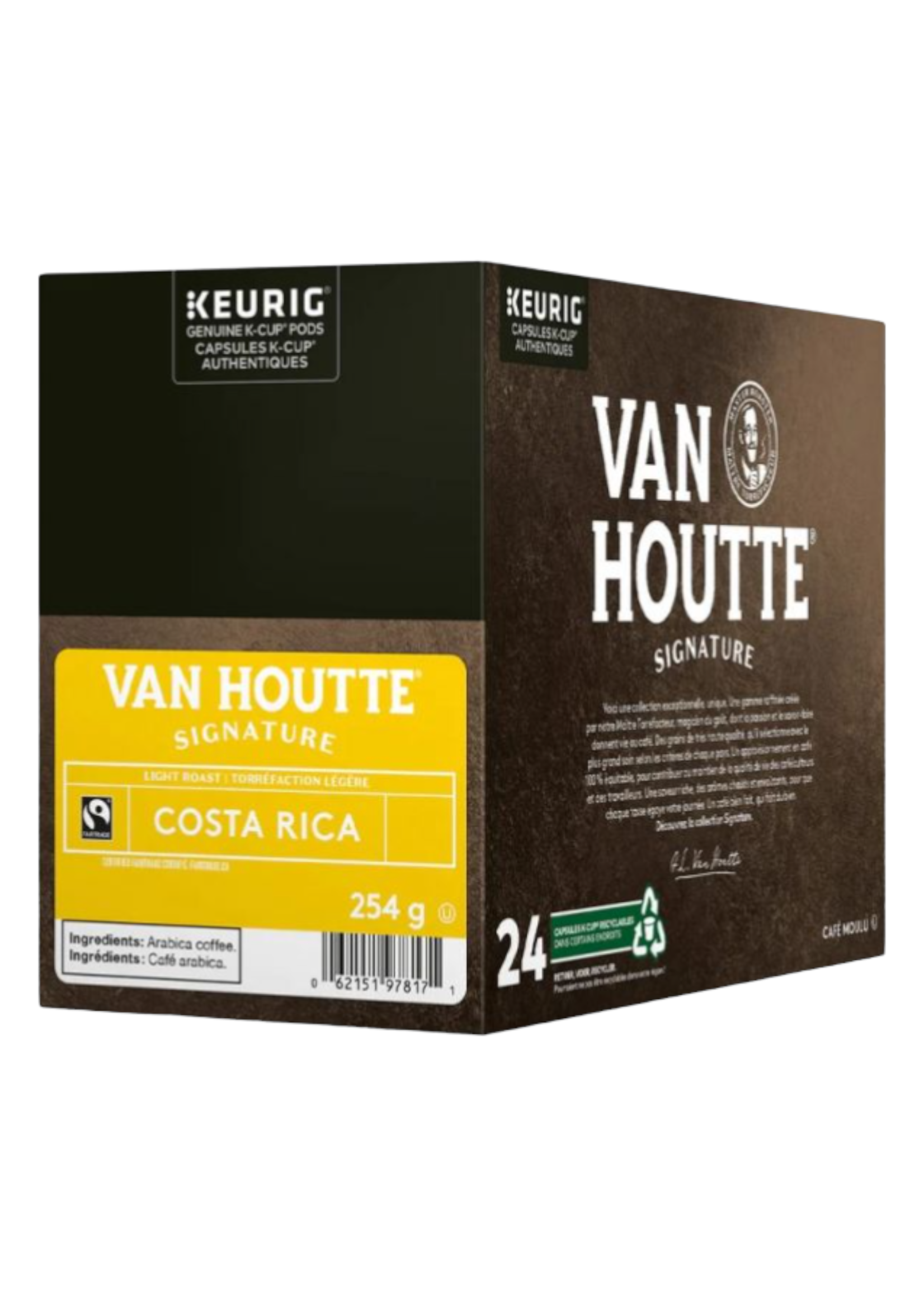 Van Houtte Café K-Cup Van Houtte, Costa rica, boite de 24