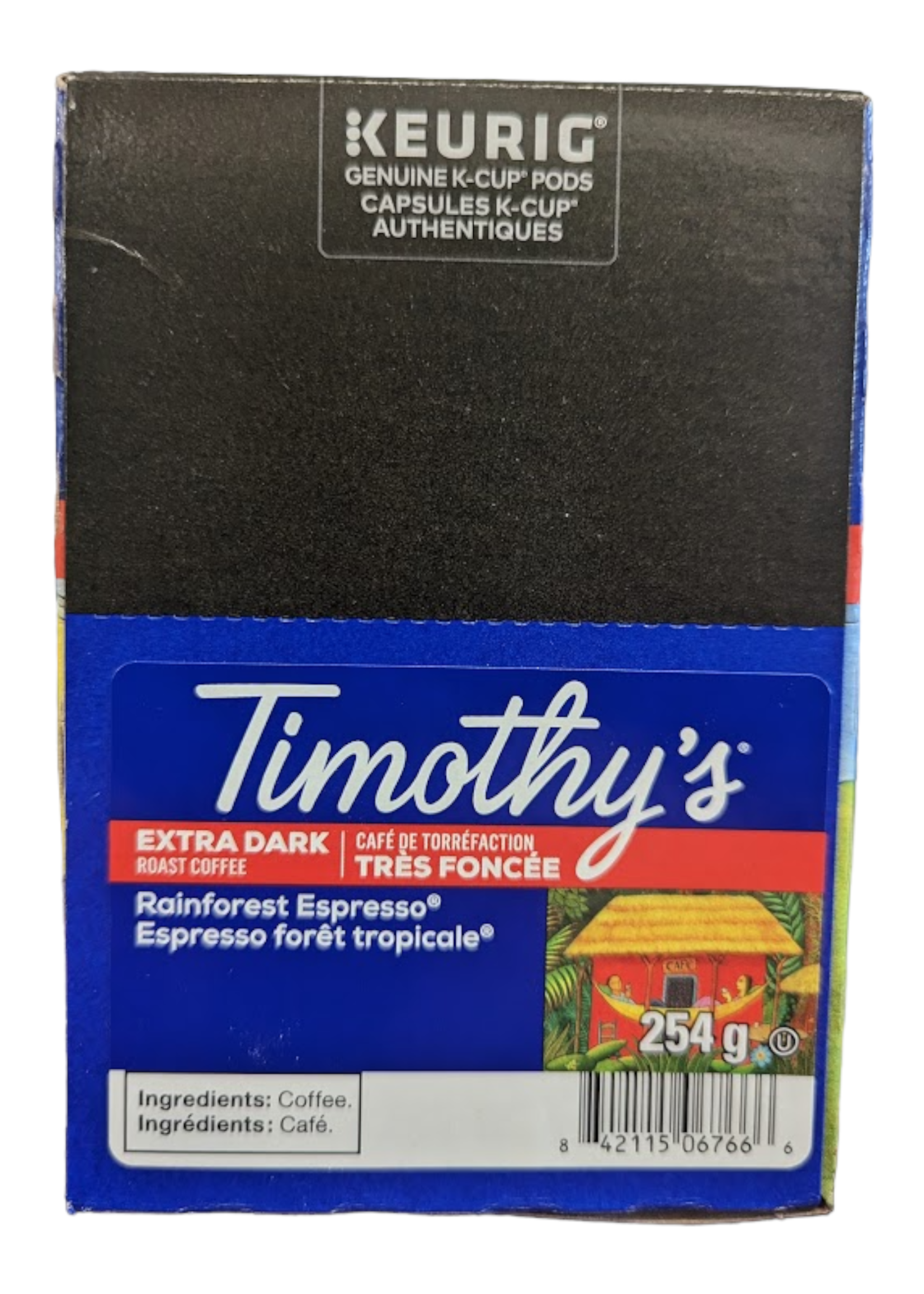Timothy's Café K-cup Timothy s,  Espresso forêt tropicale, boite de 24