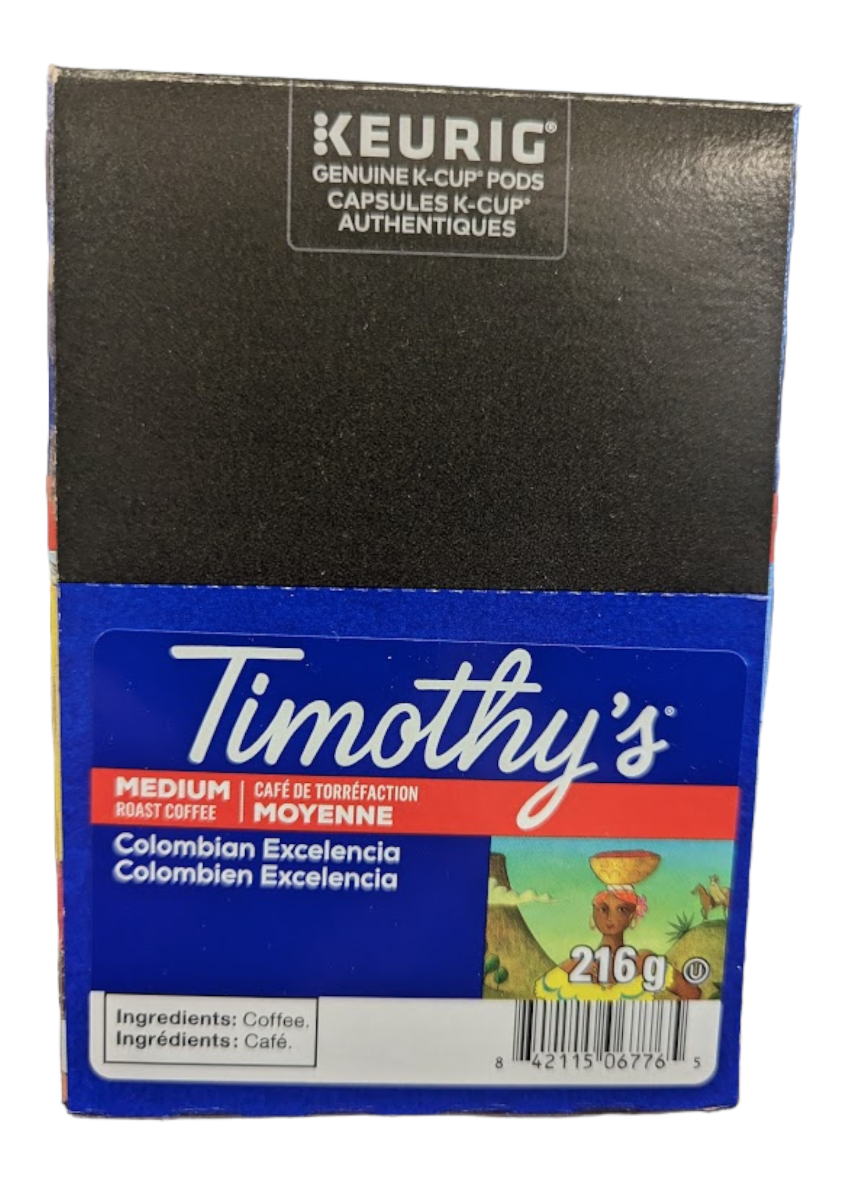 Timothy's Café K-Cup Timothy s, Colombien Excelencia, boite de 24