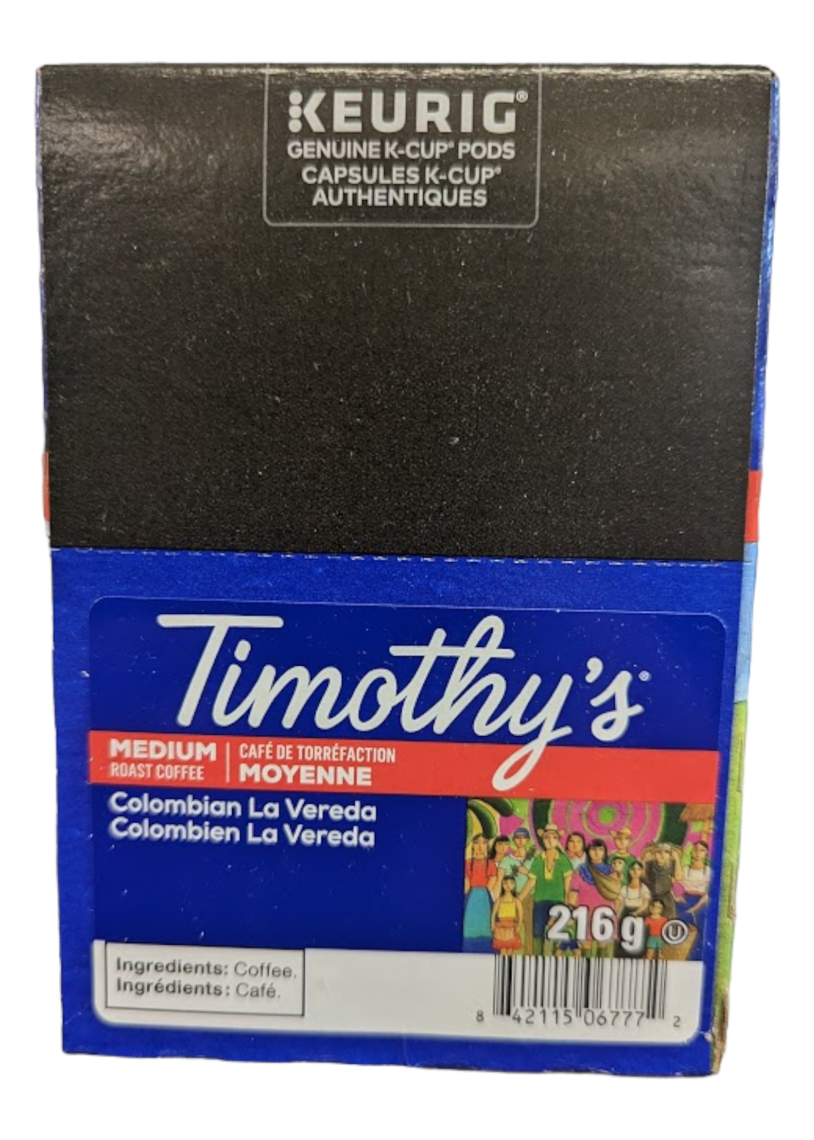 Timothy's Café K-Cup Timothy's  Colombien La Vereda, boite de 24