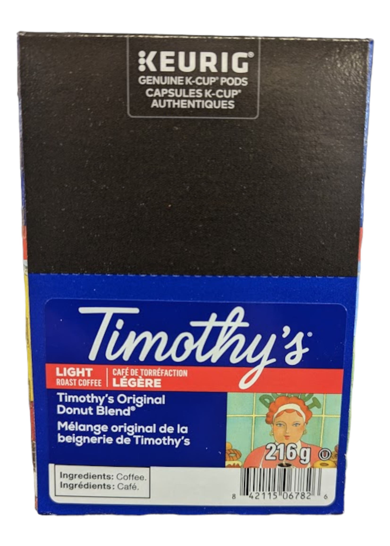 Timothy's Café K-Cup Timothy's , Mélange original de la beignerie de Timothy s, boite de 24