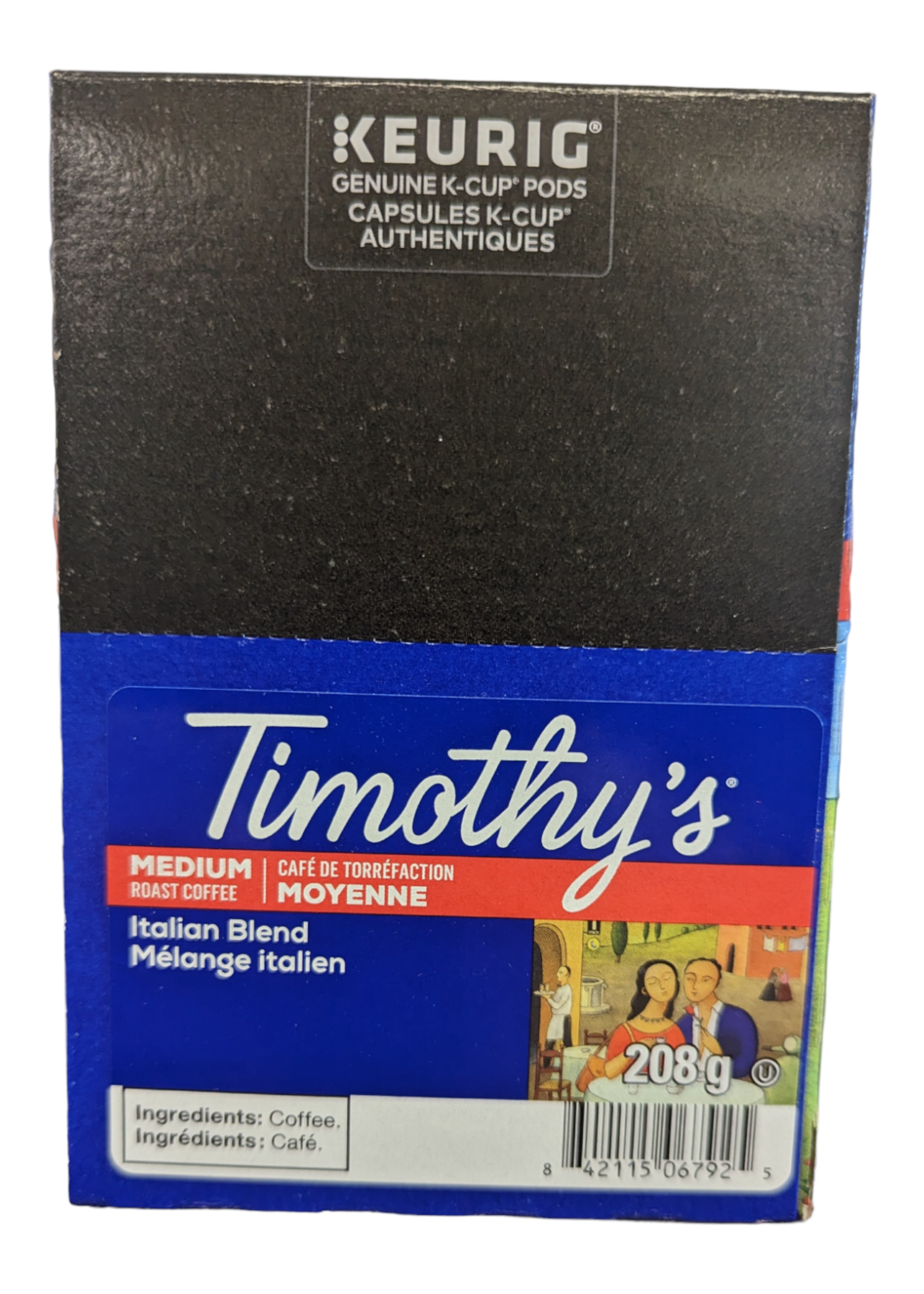 Timothy's Café K-Cup Timothy's  Mélange Italien, boite de 24