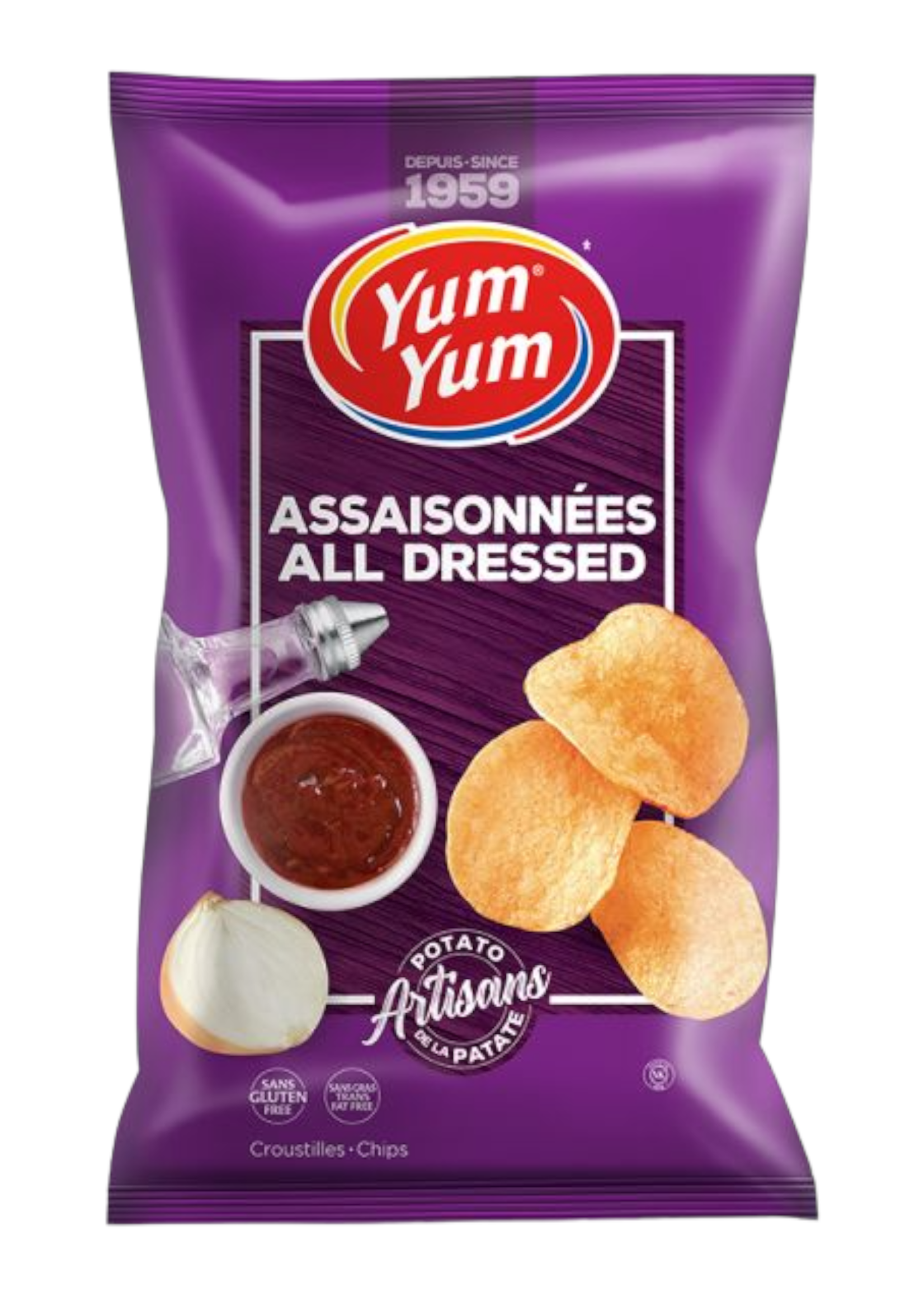 Yum Yum Croustilles Yum Yum 150 gr Assaisonnées