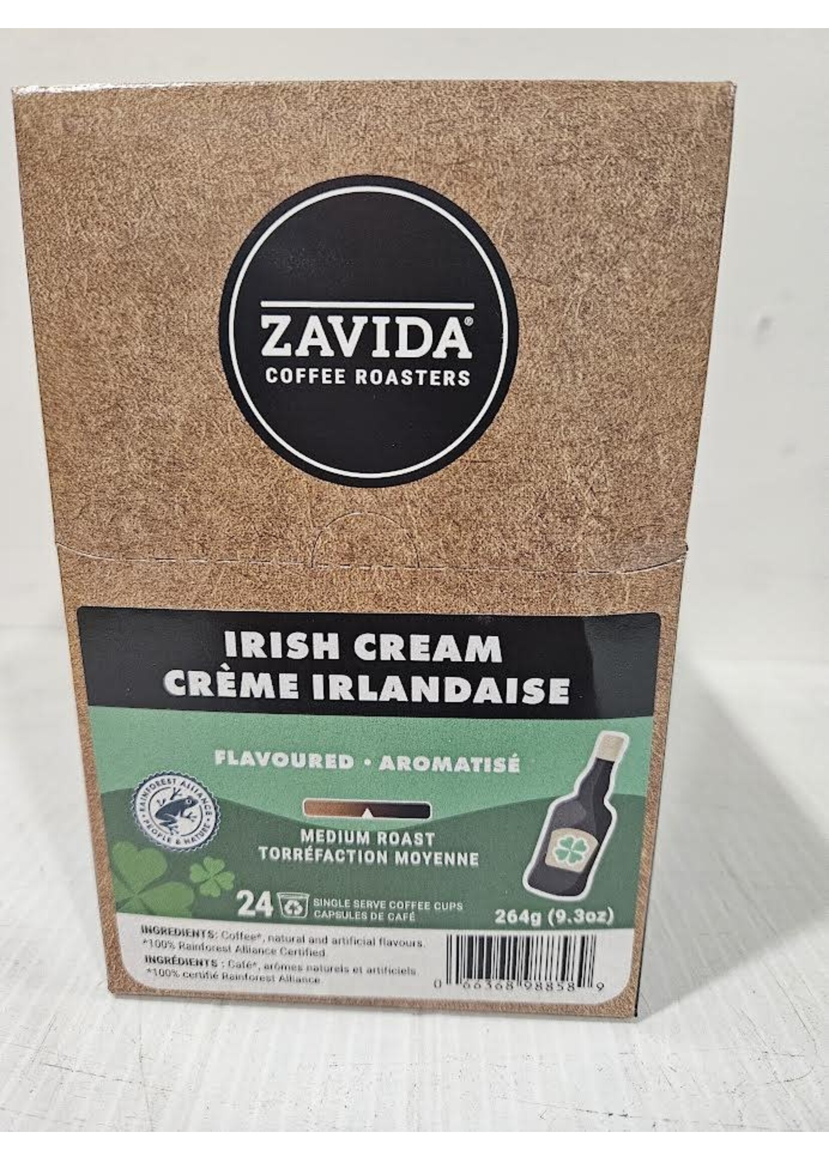 zavida Café K-CUP ZAVIDA  Creme irlandaise  24