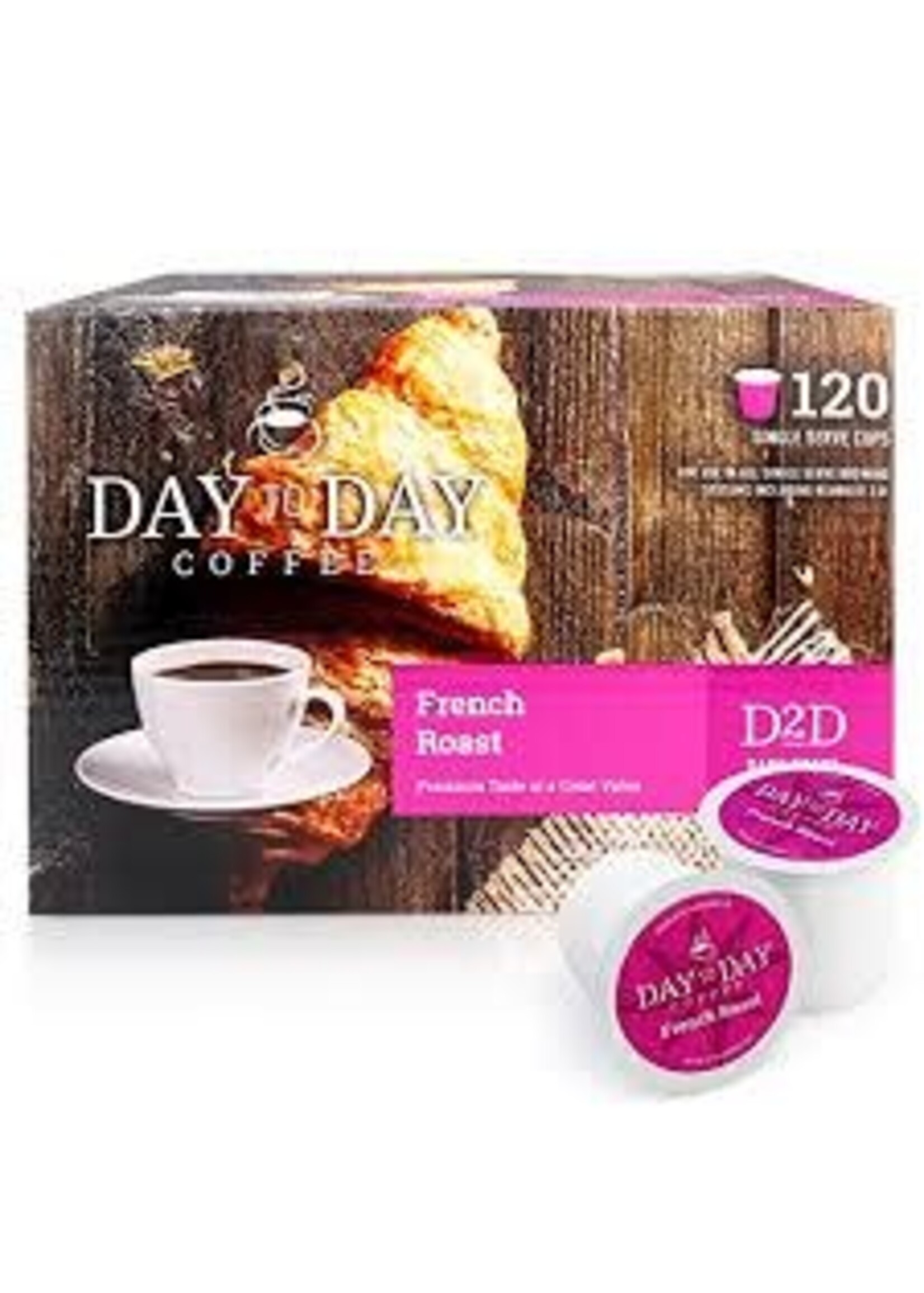 Day toDay Café K-Cup  Day to Day torréfaction Français boite de 120