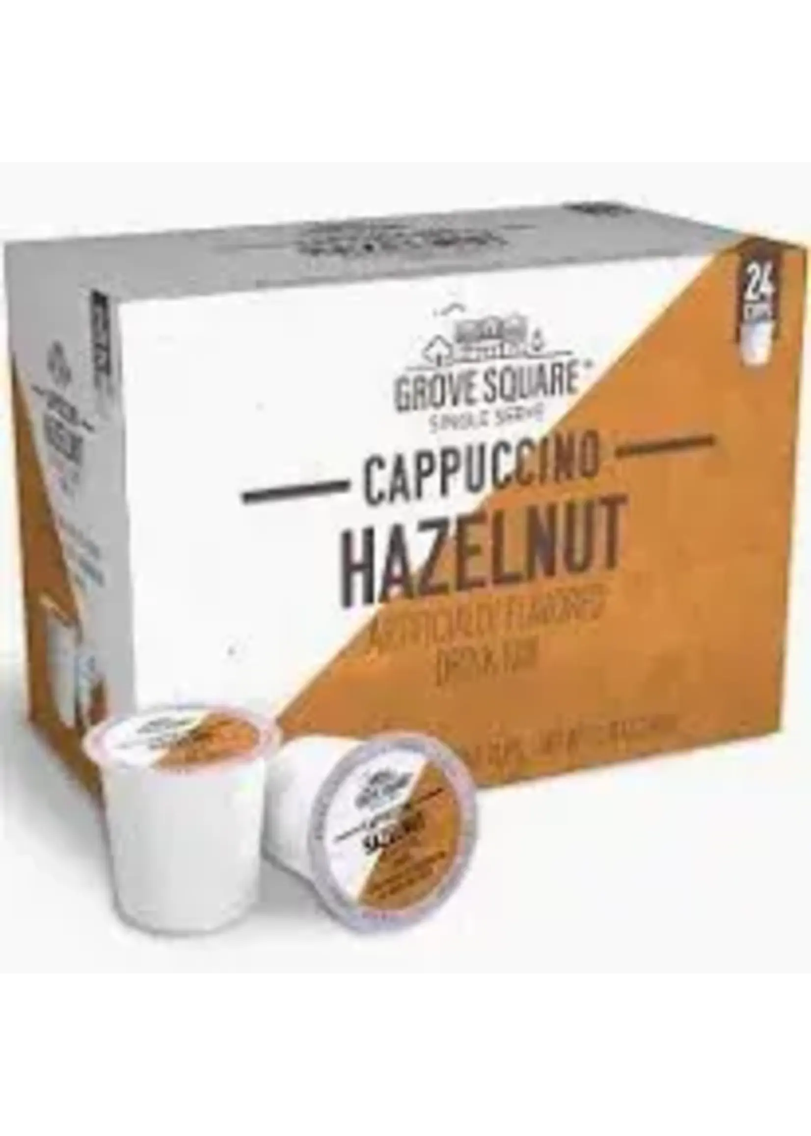 Grove square Chocolat chaud K-Cup Grove Square Cappucino Noisette  boite de 24