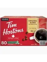 Tim Hortons Café K-Cup Tim Hortons original  boite de 80