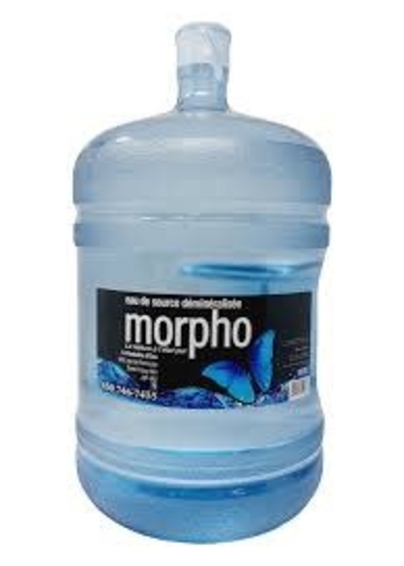 Morpho Livraison Morpho eau déminéralisée  18.9 L( minimum de 2)