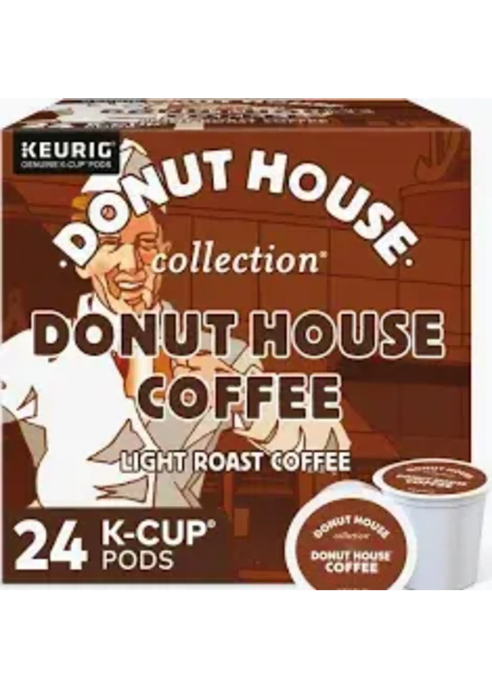 donut house Café K-Cup Donut House Torréfaction légere boite de 24