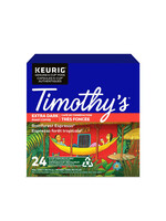 Timothy's Café K-Cup Timothy's  Espresso forêt tropicale, boite de 24