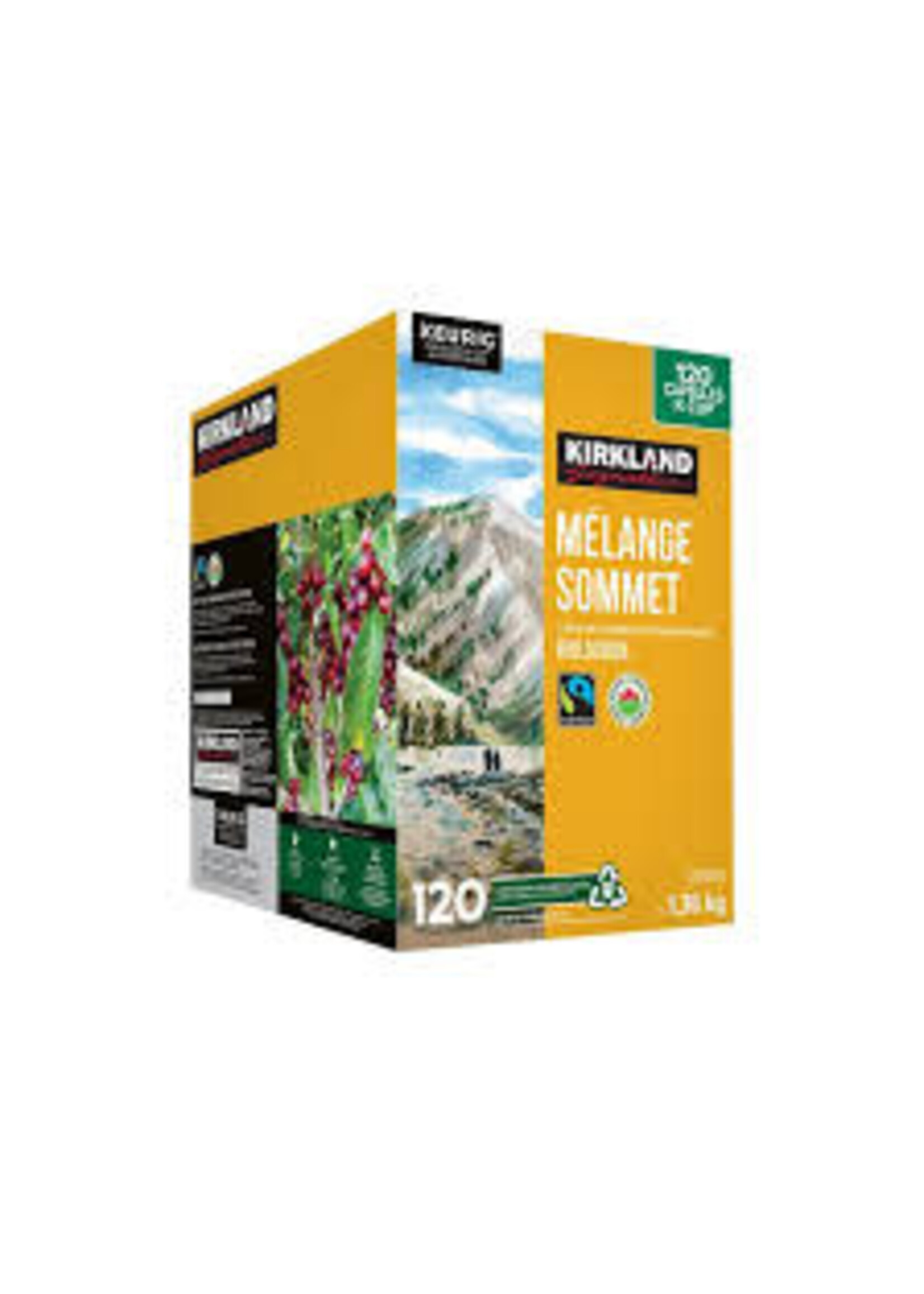 Kirkland Café K-Cup Kirkland Mélange du sommet  boite de  120
