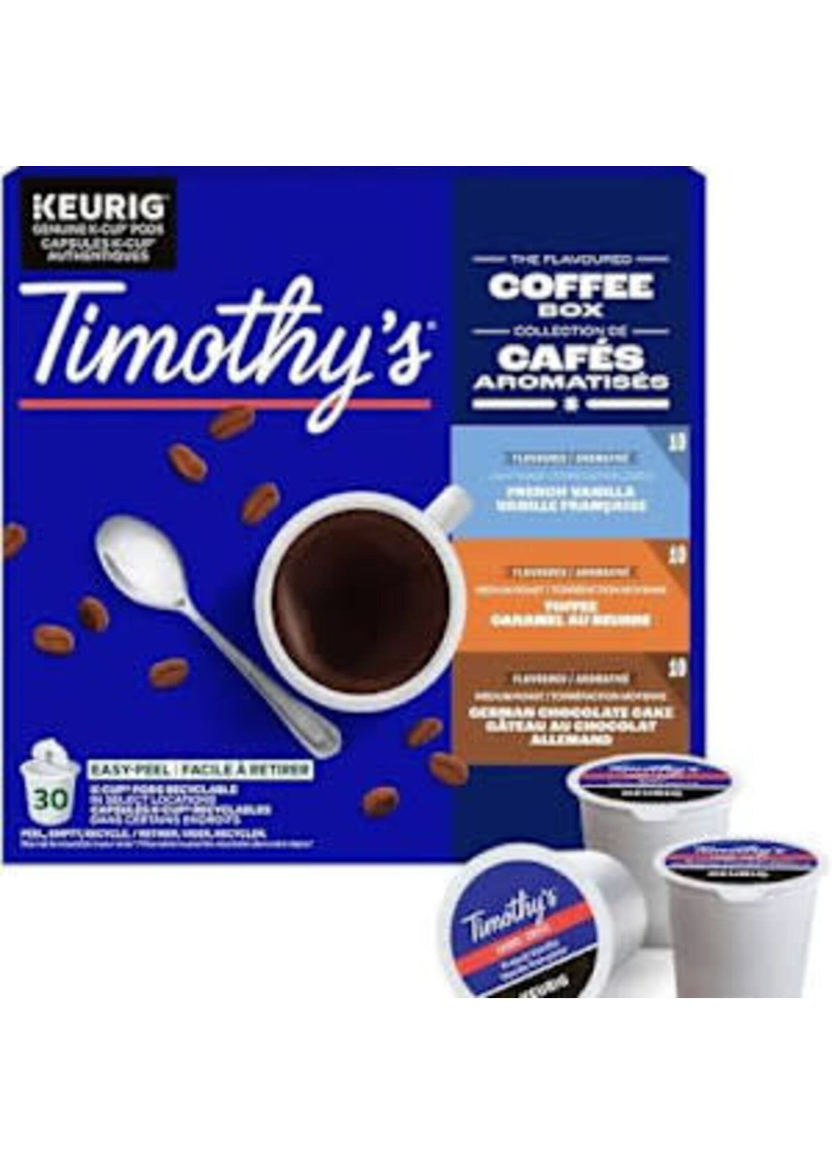 Capsule Keurig  a l unité ( marque sélectionnée)