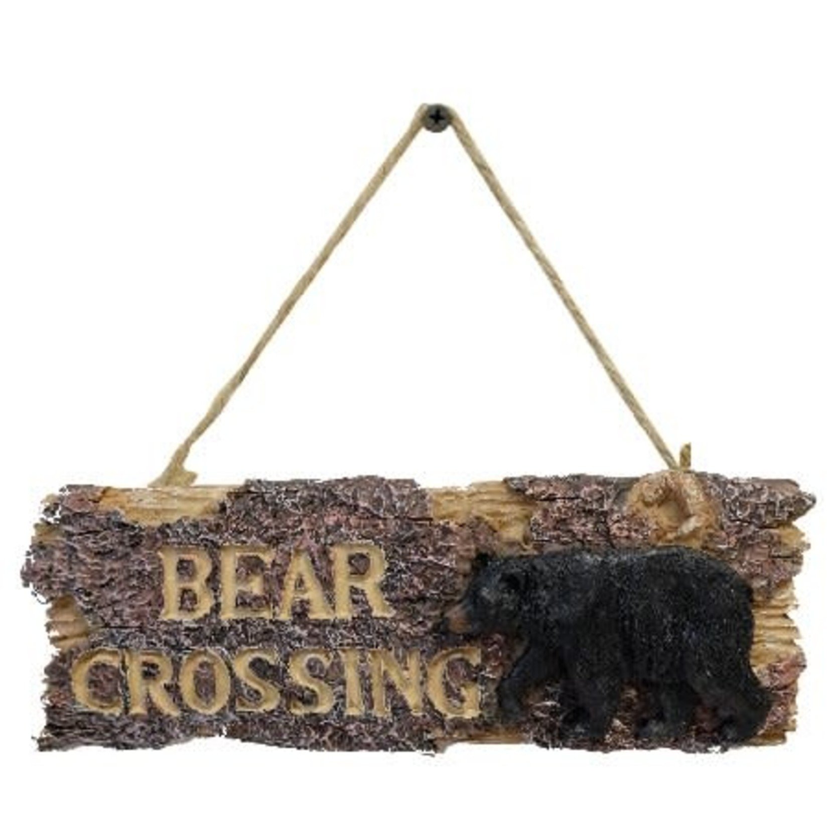 Bear Crossing sign