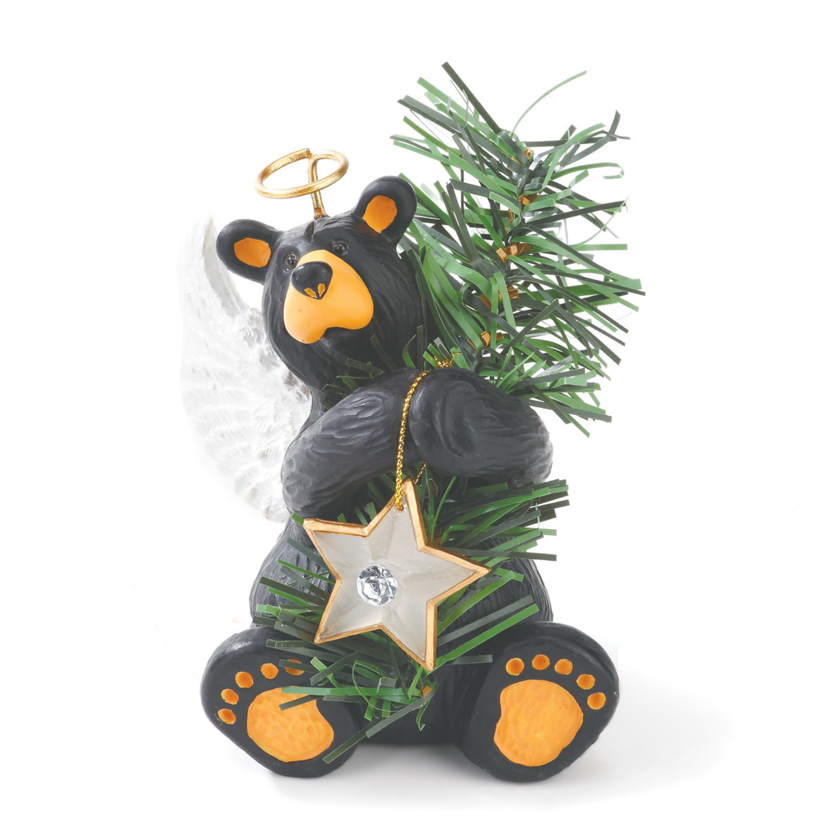 Angel bear tree topper