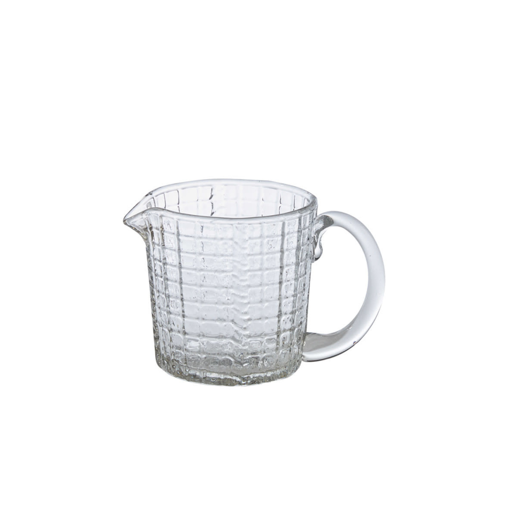 Glass pitcher w/grid