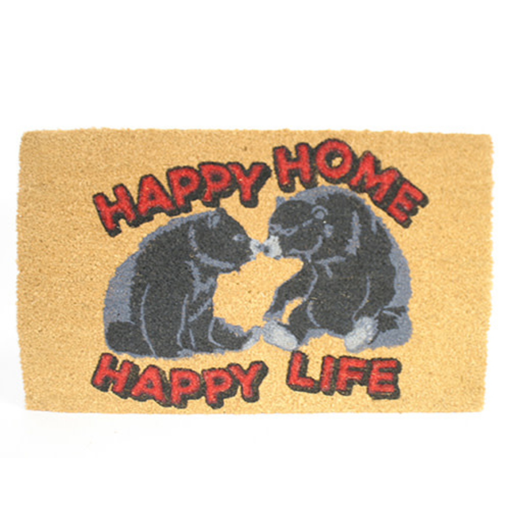 Bear Happy Home door mat