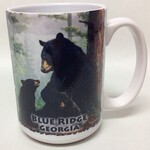 Bear family blk bears mug