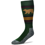 Bear wild stripes sock