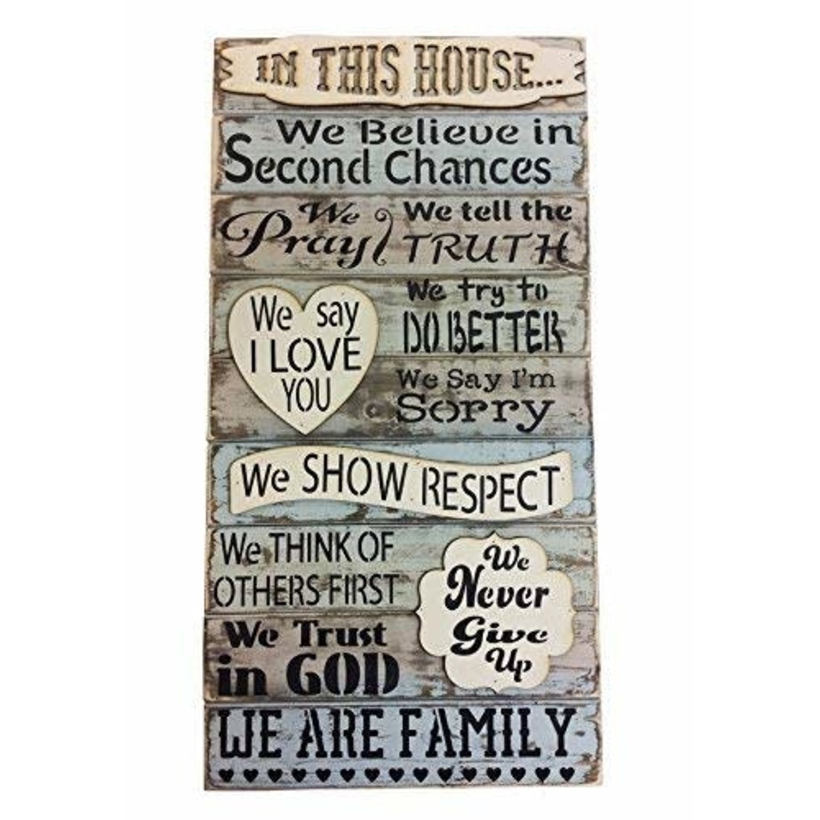 In this House Sign
