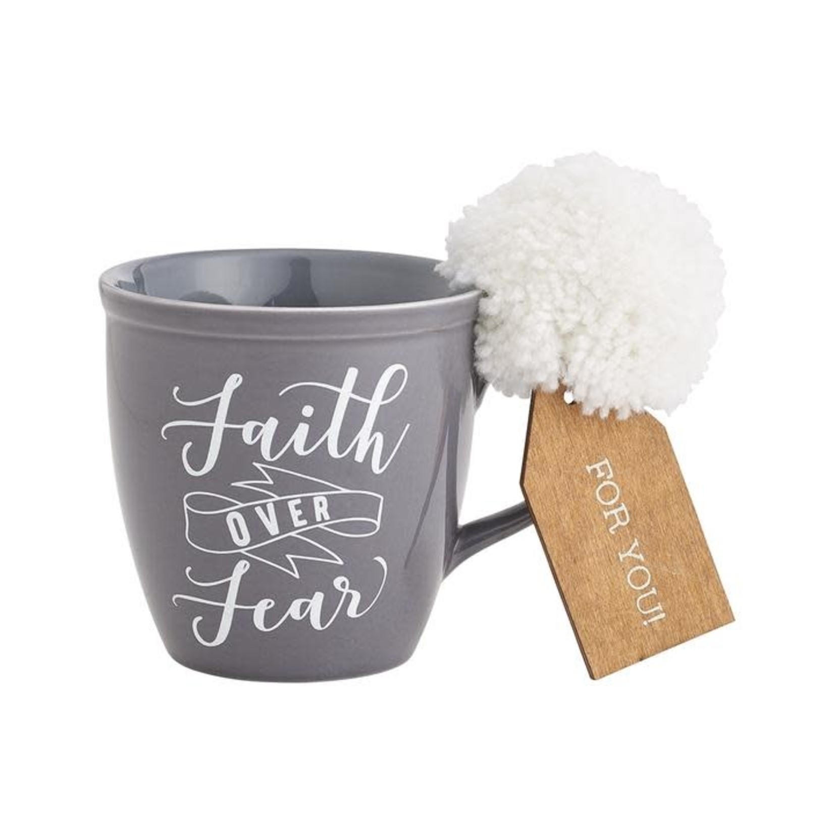 Faith over fear mug
