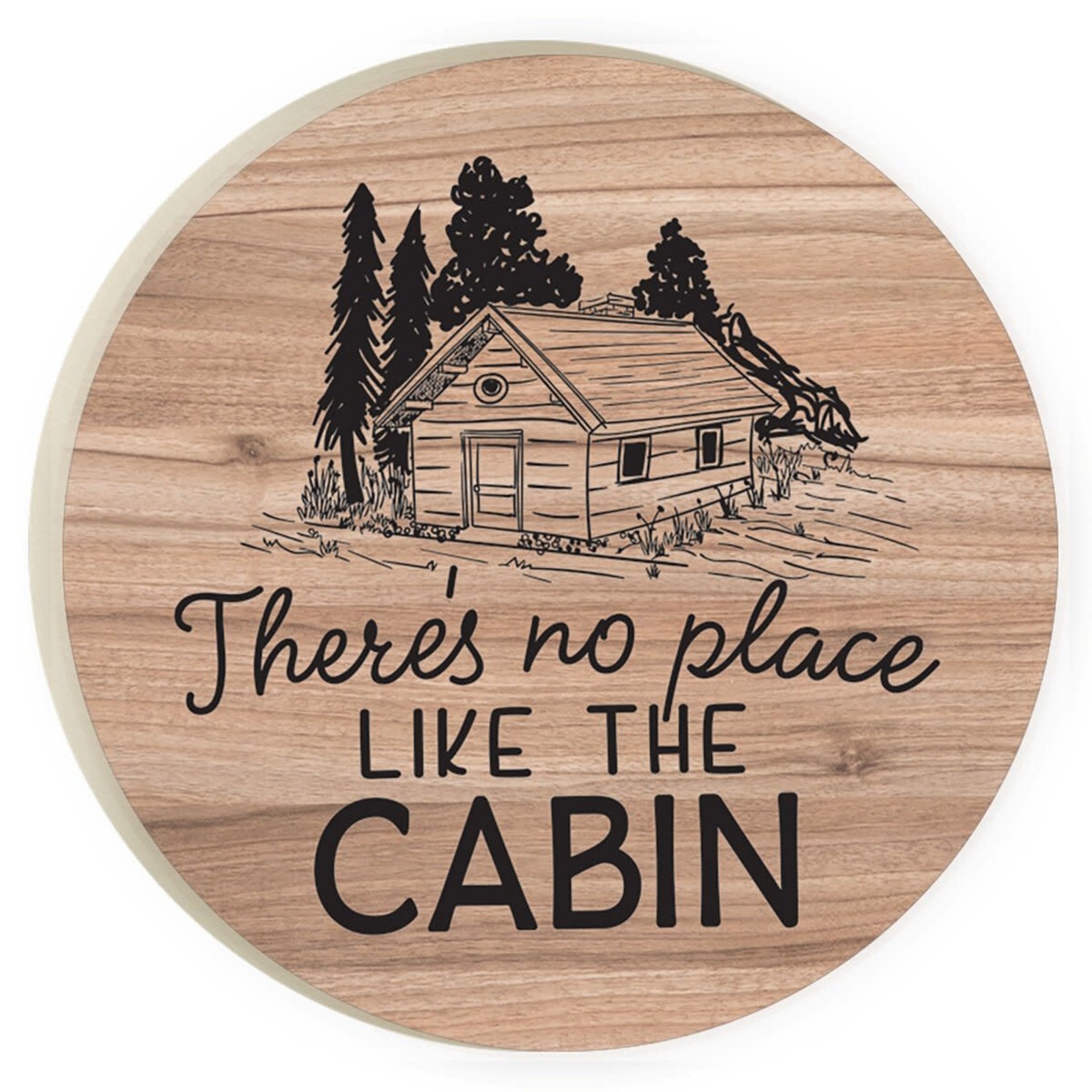 No place like cabin coaster