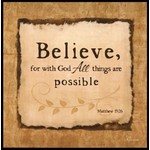 Believe..for With..