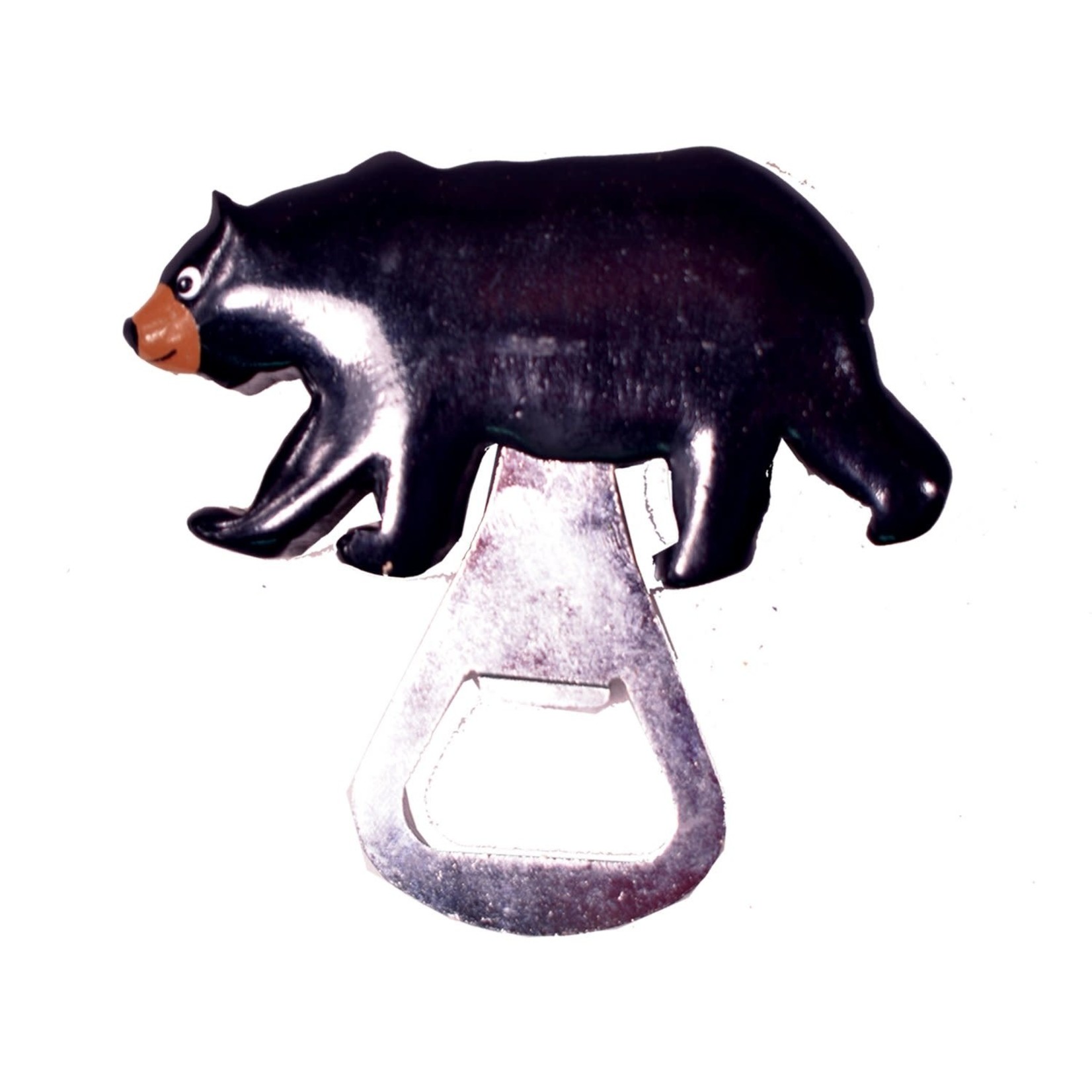 Black bear bottle opener/magnet