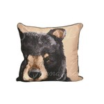 Bear face pillow