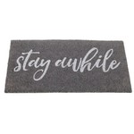 Stay awhile doormat