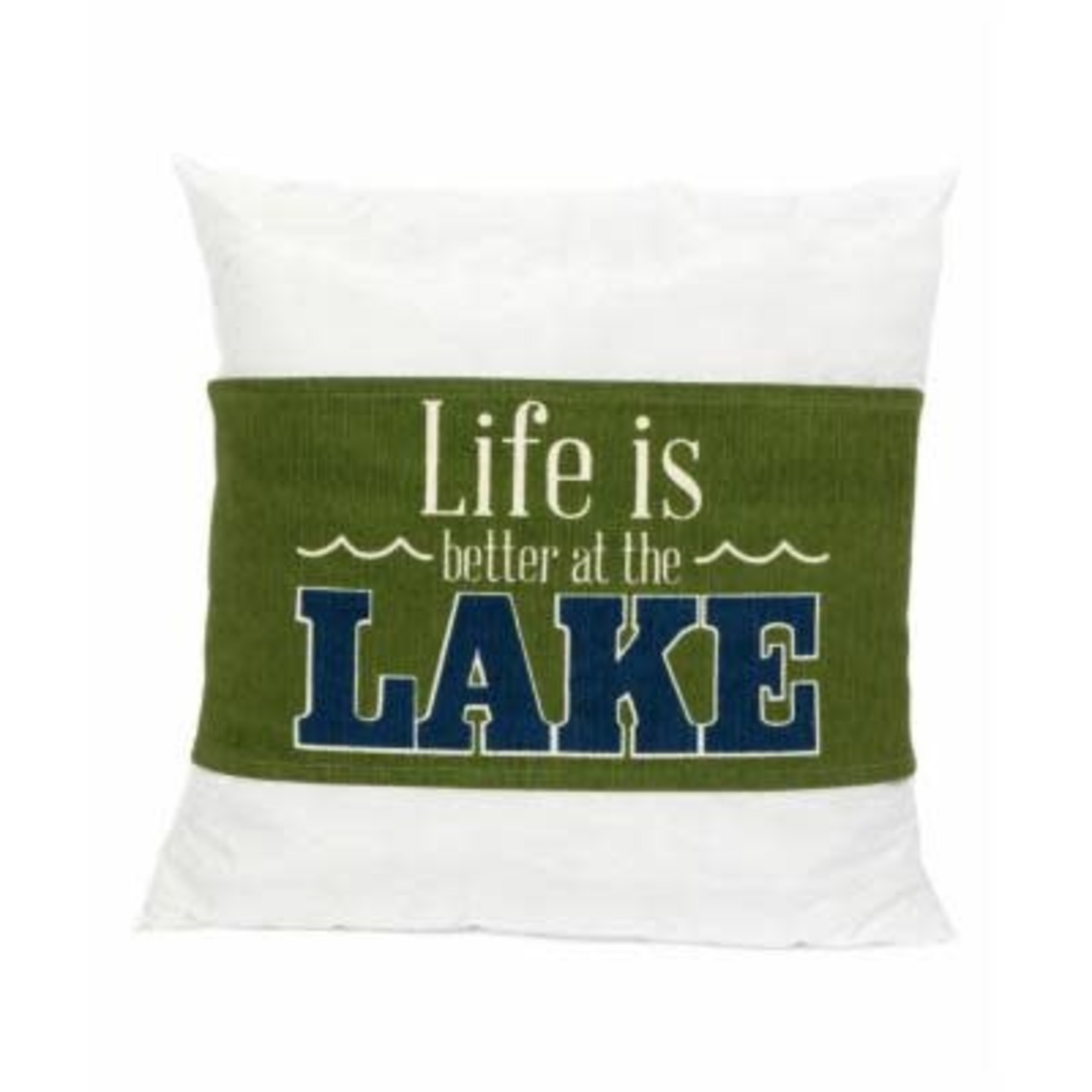Lake life pillow wrap